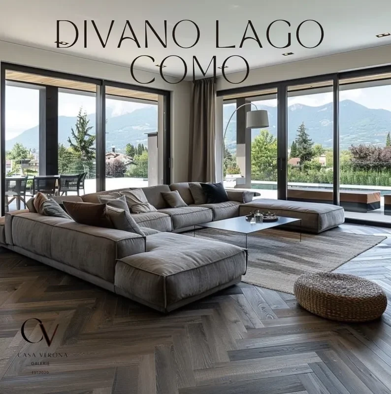 שולחן קונסולה יוקרתי מבית casa verona בסלון מואר ואלגנטי